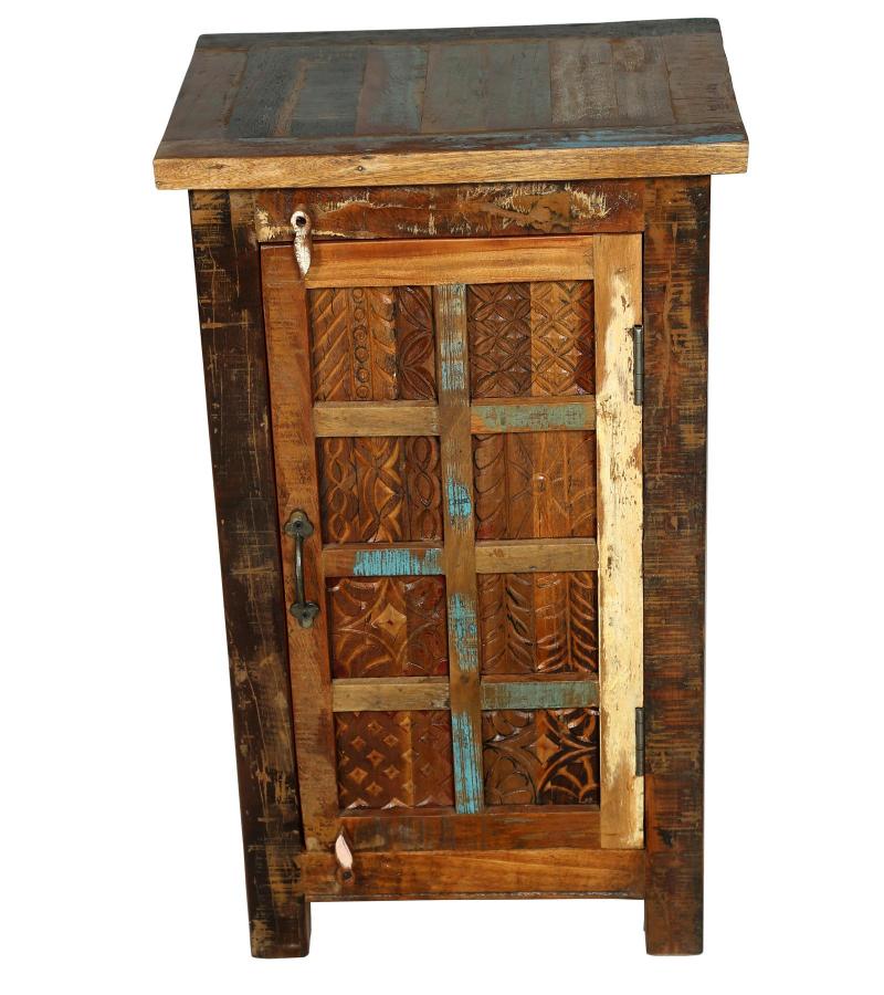 SOLID RECLAIMED TEAK WOOD SIDETABLE END TABLE