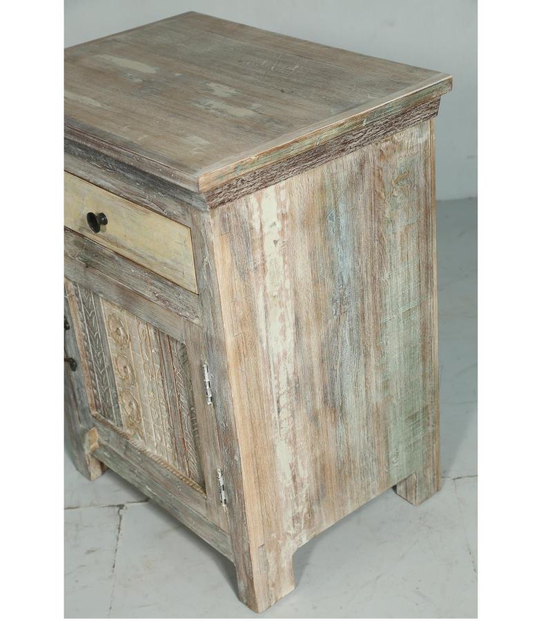 SOLID RECLAIMED TEAK WOOD SIDETABLE END TABLE