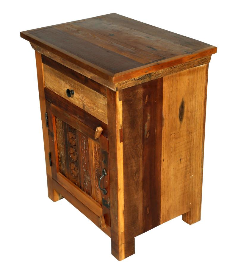 SOLID RECLAIMED TEAK WOOD SIDETABLE END TABLE