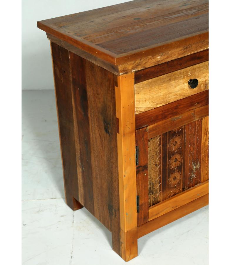 SOLID RECLAIMED TEAK WOOD SIDETABLE END TABLE