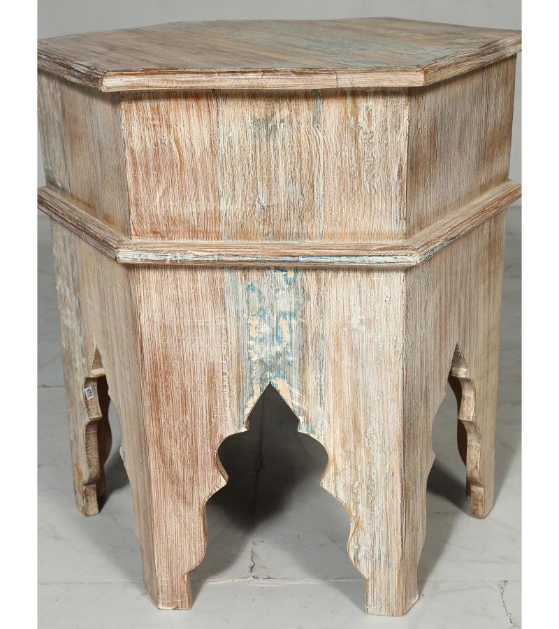 RECLAIMED WOOD END TABLE / NIGHTSTAND