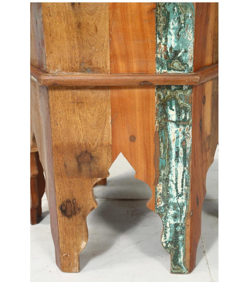 RECLAIMED WOOD END TABLE / NIGHTSTAND