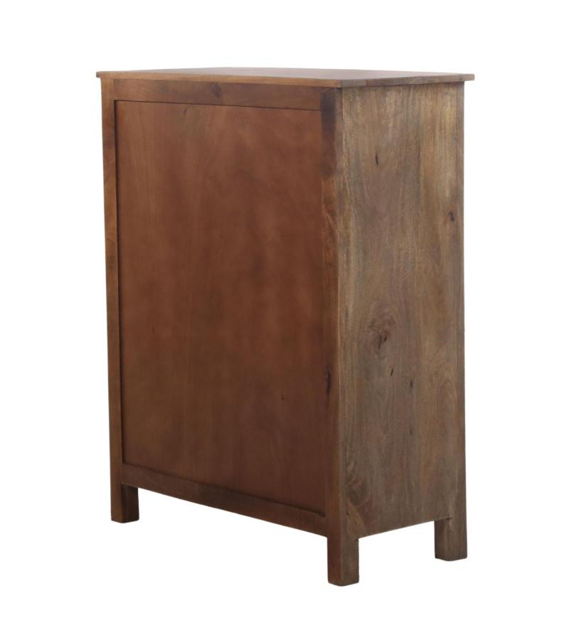 HAND CARVED SOLID WOOD DRESSER BUREAU