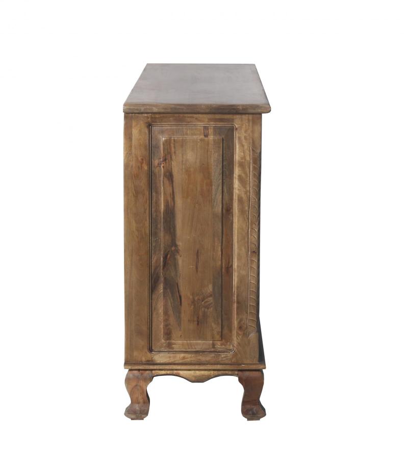 CARVED WOODEN SIDEBOARD