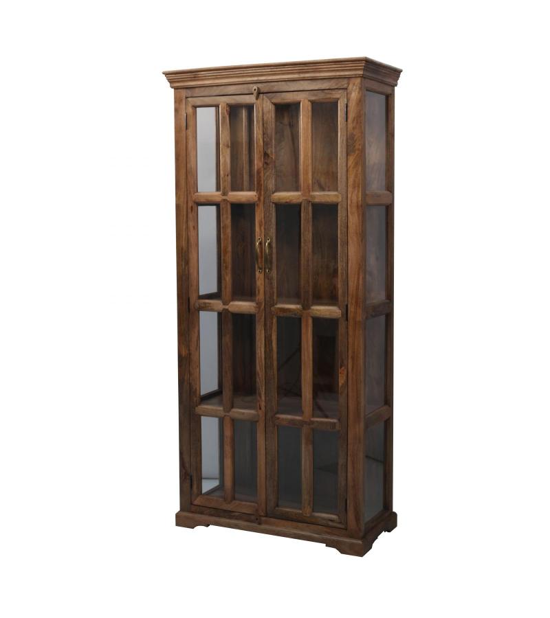 WOODEN GLASS CABINET