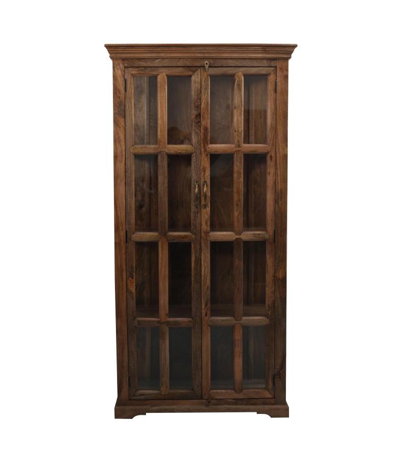 WOODEN GLASS CABINET