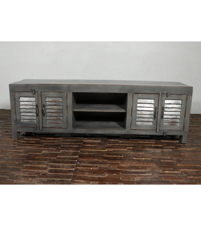 SOLID RECLAIMED TEAK WOOD MEDIA CABINET SIDEBOARD