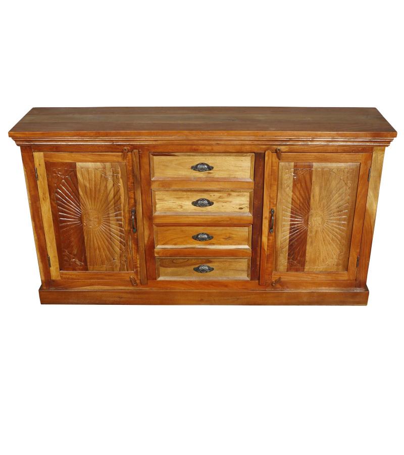 WOODEN CARVED SIDEBOARD