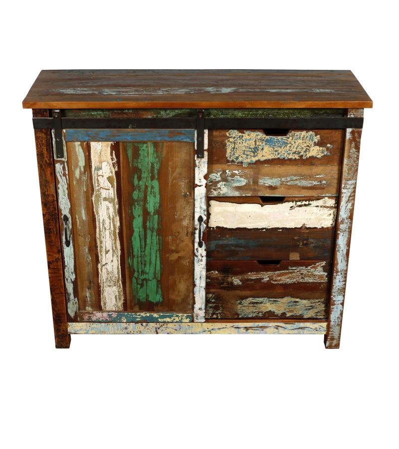 WOOD/IRON CABINET