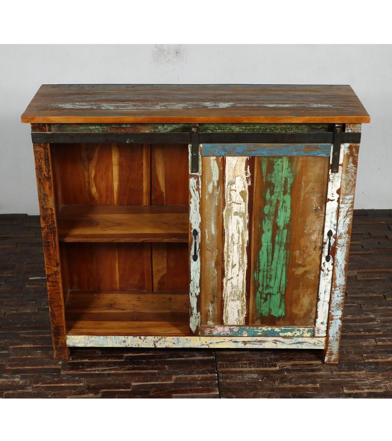 WOOD/IRON CABINET
