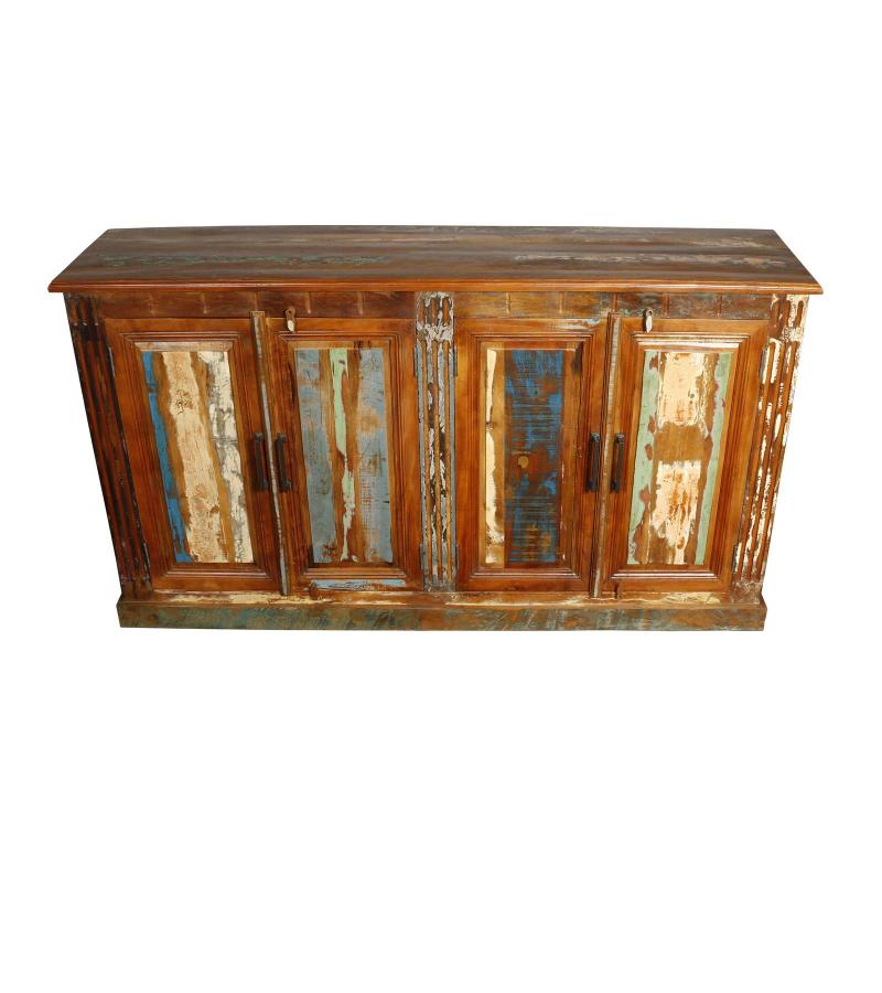 SOLID RECLAIMED TEAK WOOD SIDEBOARD