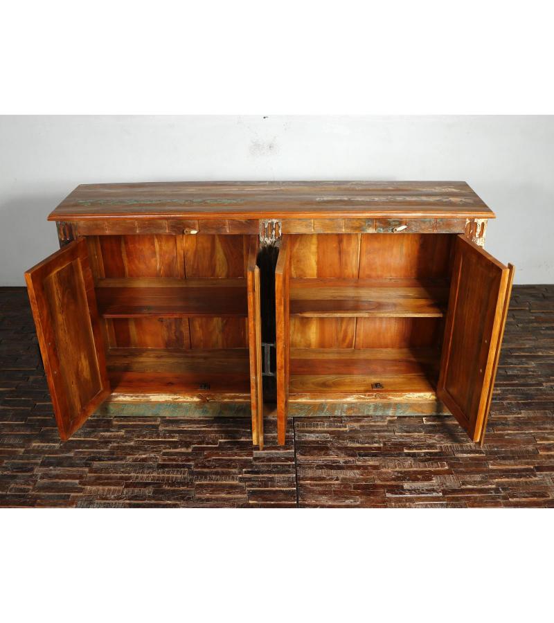 SOLID RECLAIMED TEAK WOOD SIDEBOARD