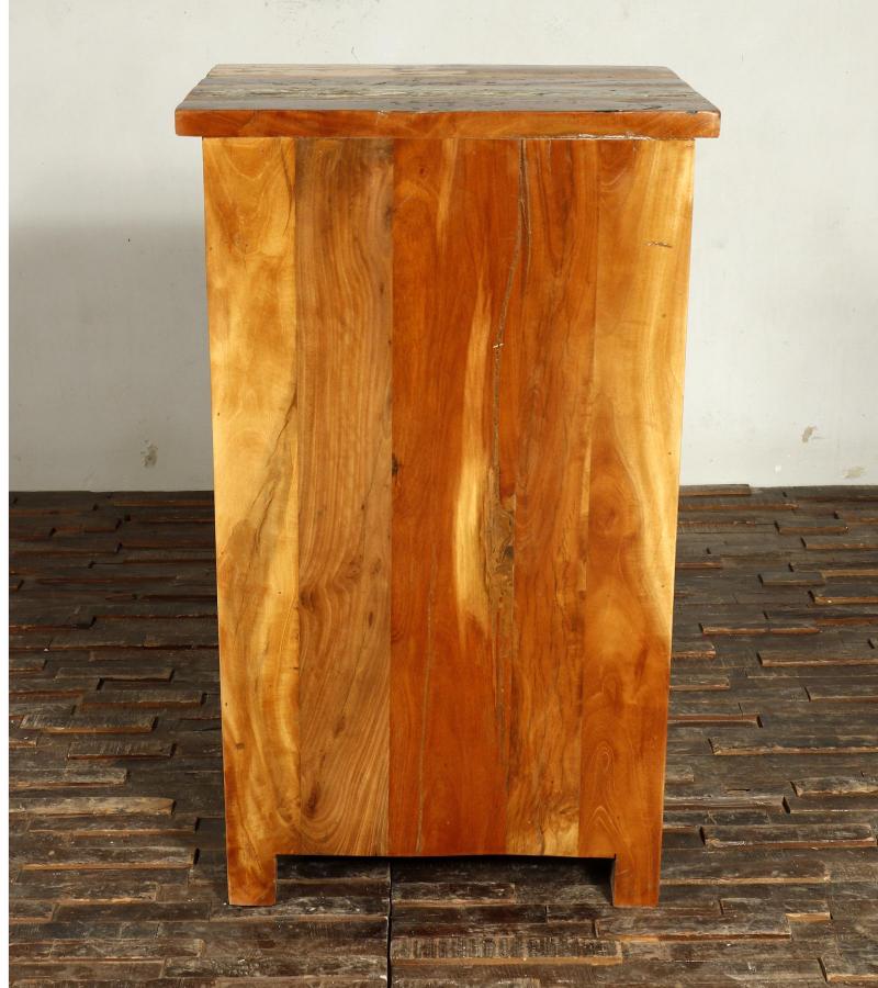 RECLAIMED WOOD 1 DRAWER END TABLE / NIGHTSTAND
