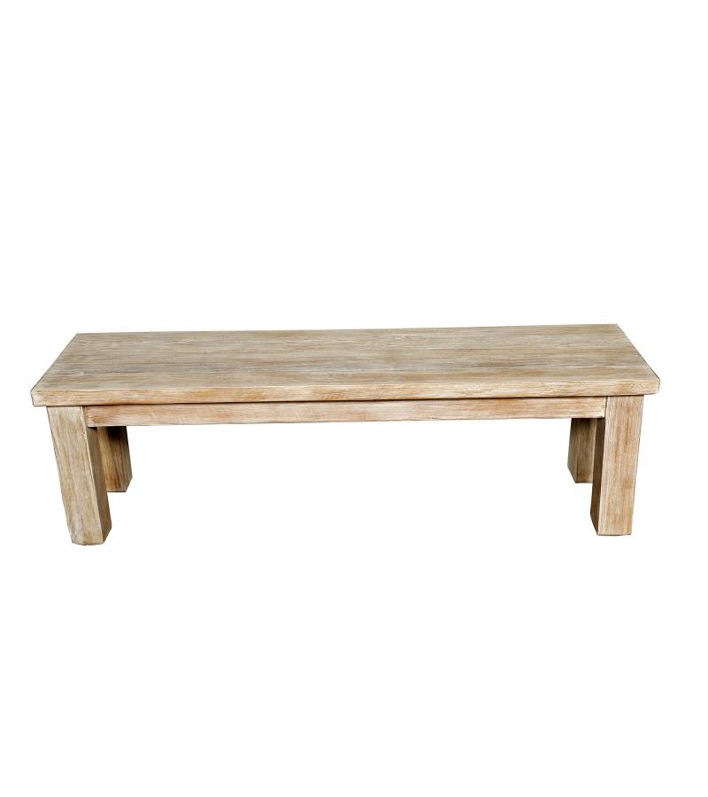 SOLID RECLAIMED TEAK WOOD BENCH
