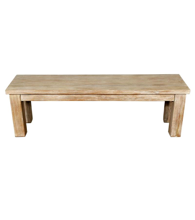 SOLID RECLAIMED TEAK WOOD BENCH