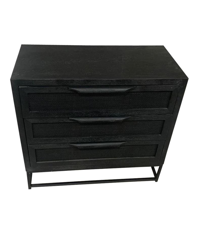 SOLID WOOD & IRON CHEST 