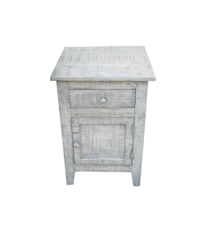 SOLID WOOD END TABLE