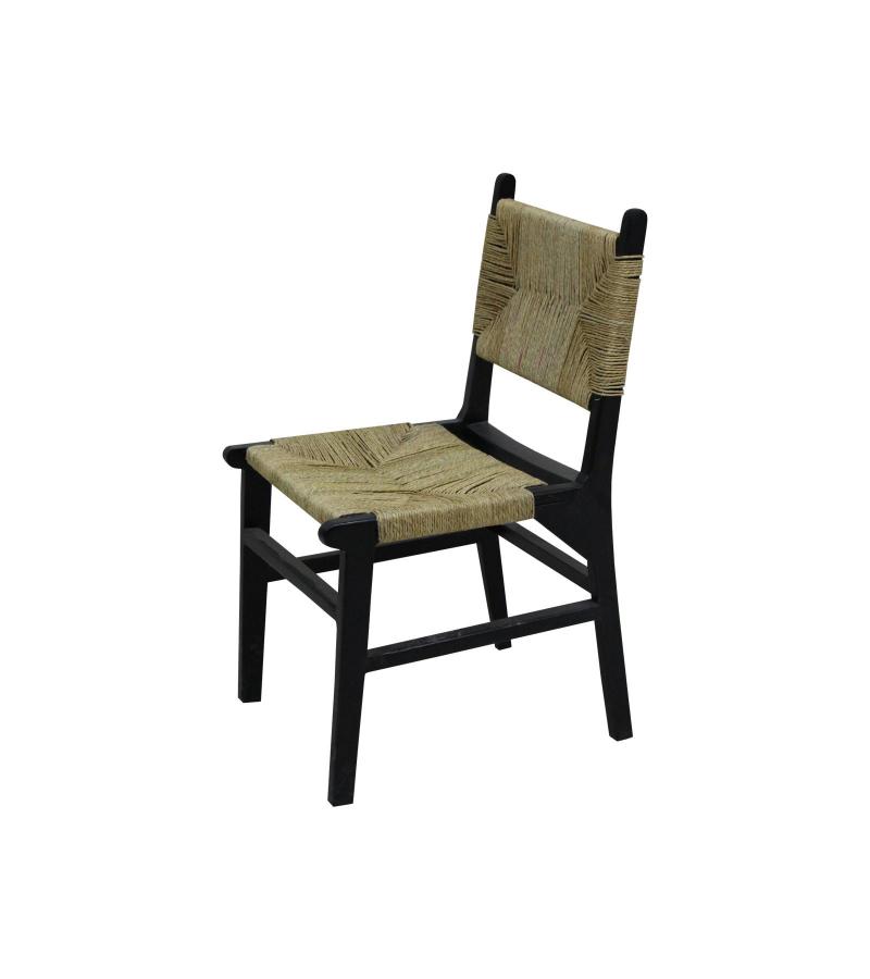 WOOD & RATTEN CHAIR