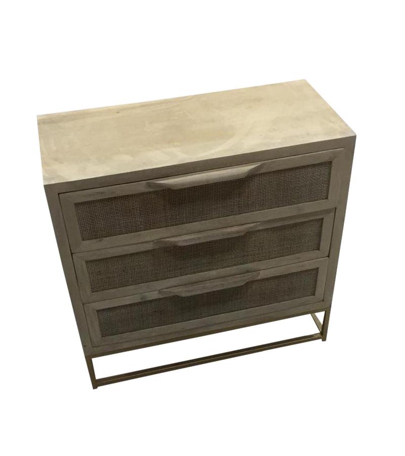 SOLID WOOD & IRON CHEST