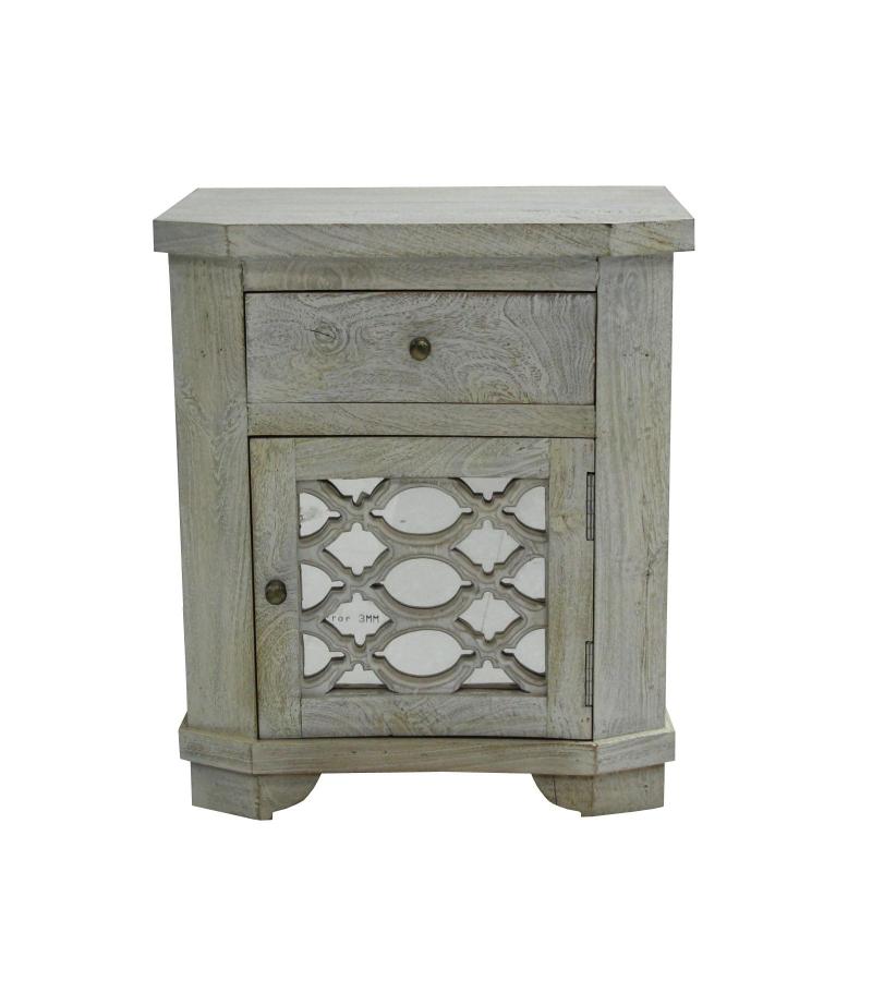 SOLID WOOD NIGHTSTAND / END TABLE