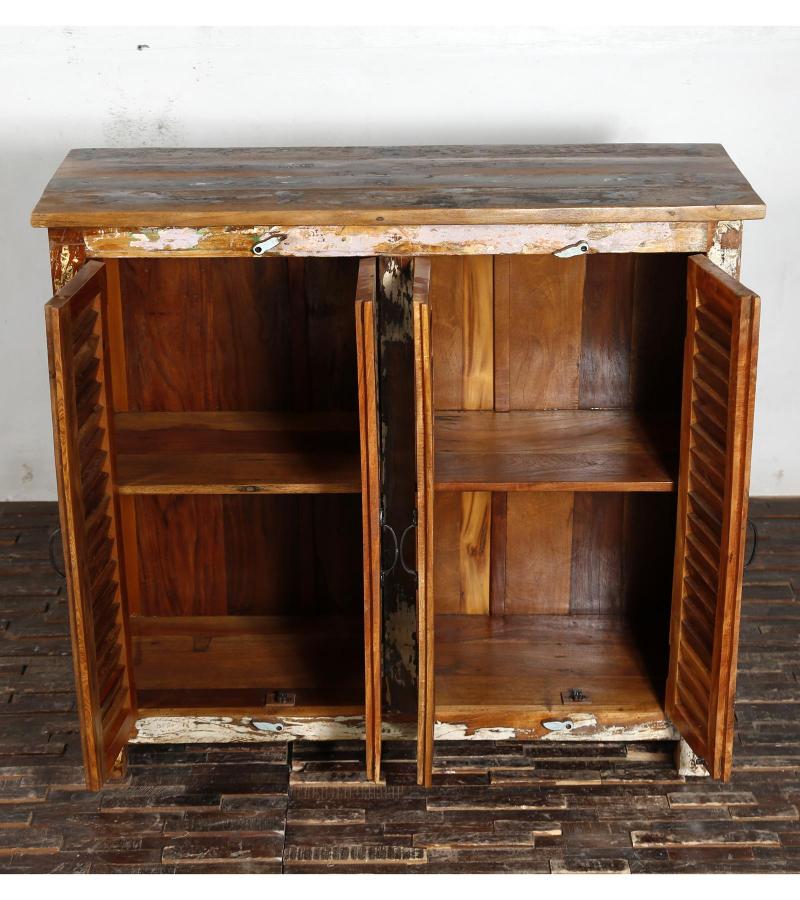 SOLID RECLAIMED TEAK WOOD CABINET SIDEBOARD