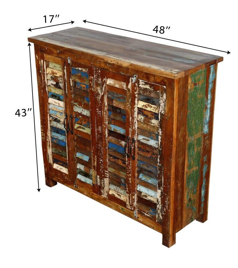 SOLID RECLAIMED TEAK WOOD CABINET SIDEBOARD