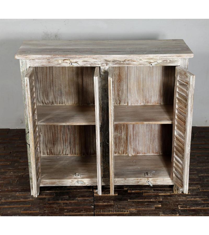 SOLID RECLAIMED TEAK WOOD CABINET SIDEBOARD