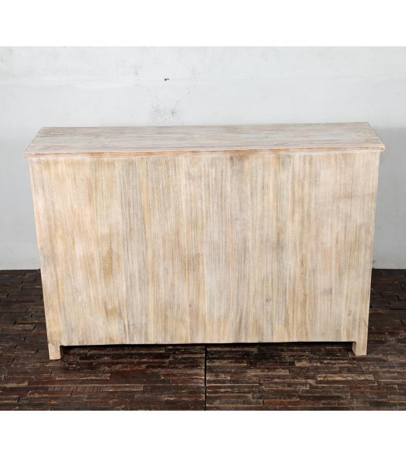 WOODEN DRAWER CARVED SIDEBOARD