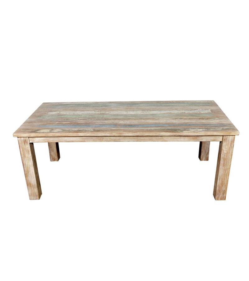 RECLAIMED SOLID TEAK WOOD TABLE