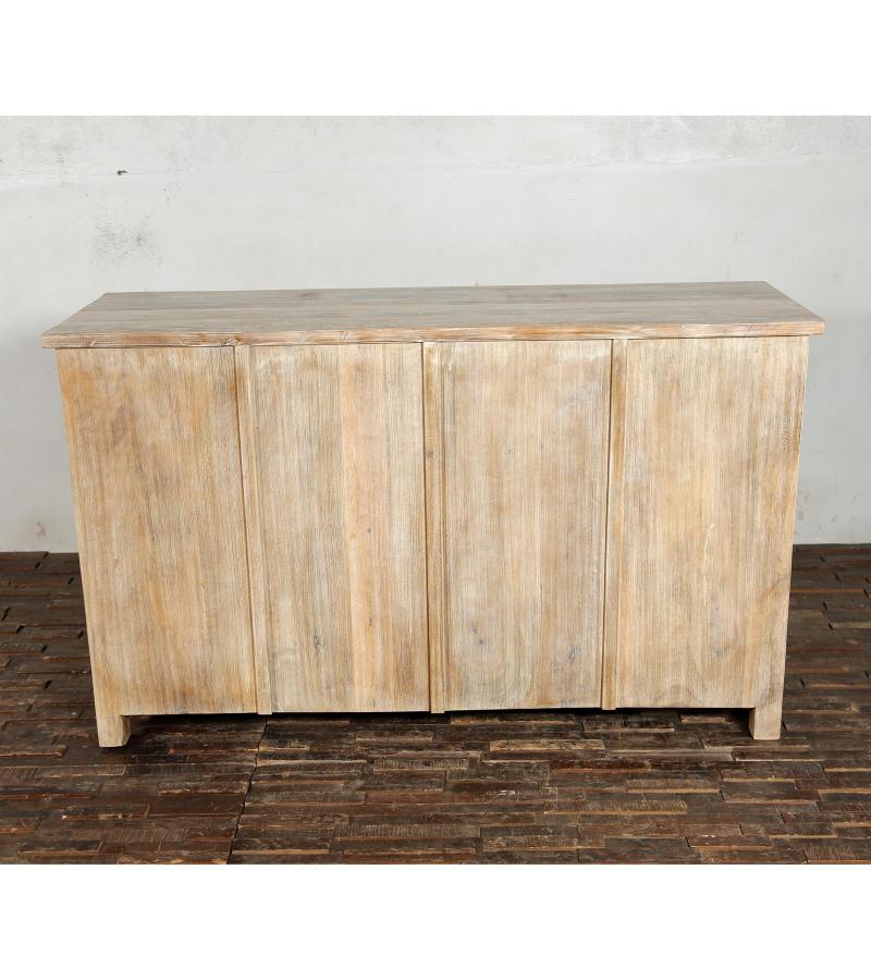 SOLID RECLAIMED TEAK WOOD 6 DRAWER BUREAU DRESSER SIDEBOARD