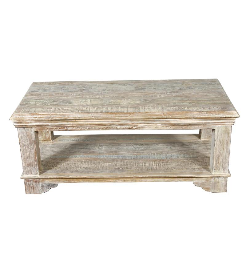 SOLID RECLAIMED TEAK WOOD COFFEE TABLE