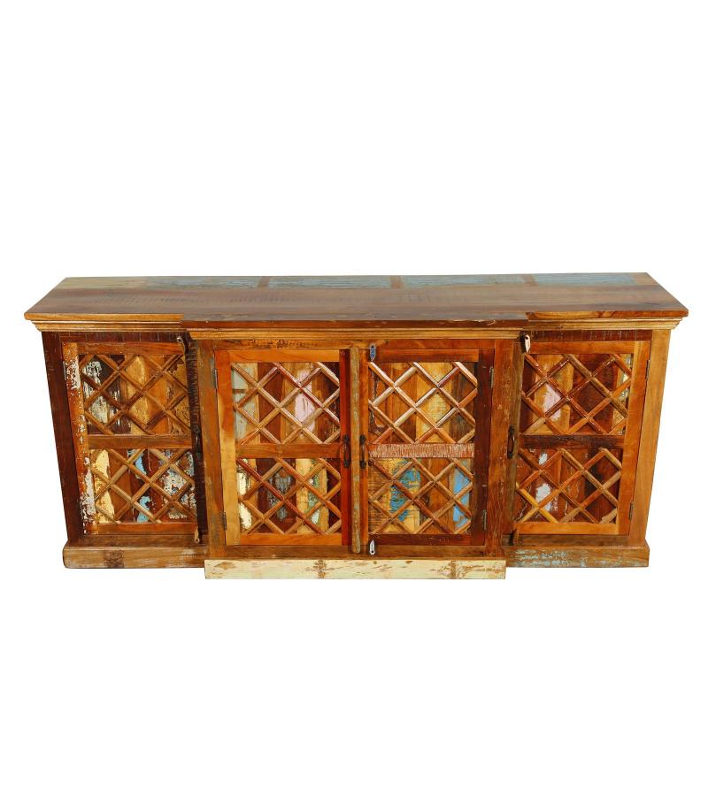 SOLID RECLAIMED TEAK WOOD SIDEBOARD