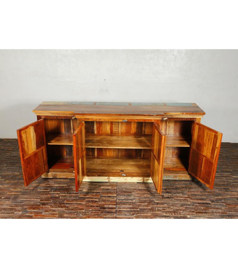 SOLID RECLAIMED TEAK WOOD SIDEBOARD