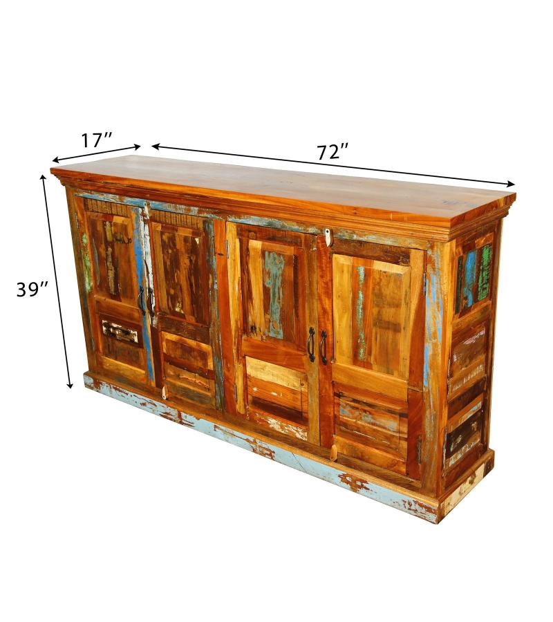 SOLID RECLAIMED TEAK SIDEBOARD