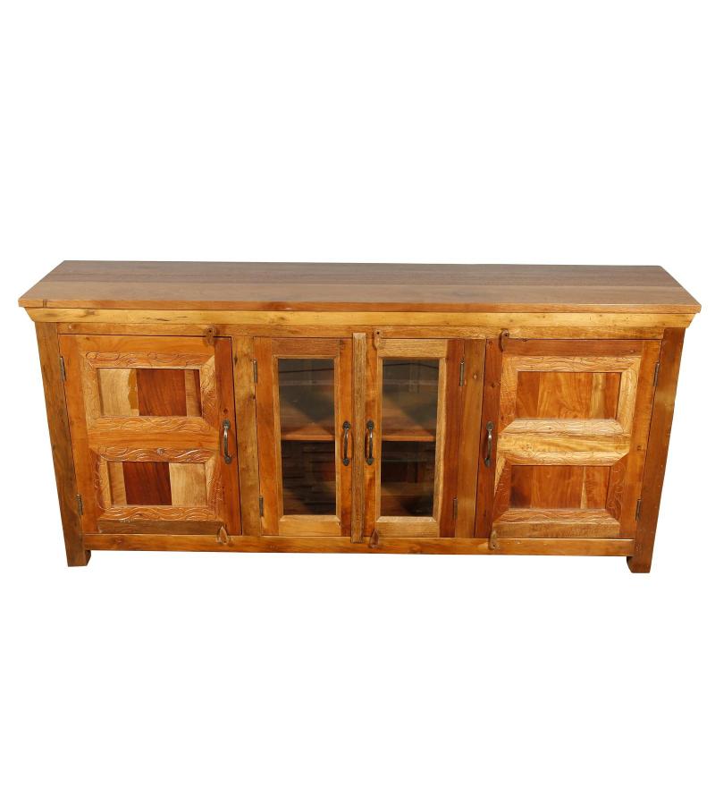 SOLID RECLAIMED TEAK WOOD WITH 4 DOORS