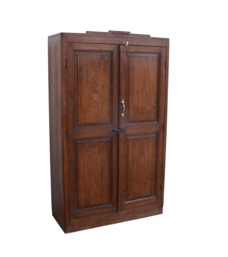 VINTAGE SOLID  RECLAIMED TEAK WOOD CABINET