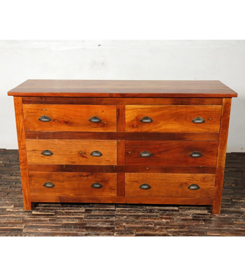 SOLID RECLAIMED TEAK WOOD DRESSER SIDEBOARD BUREAU