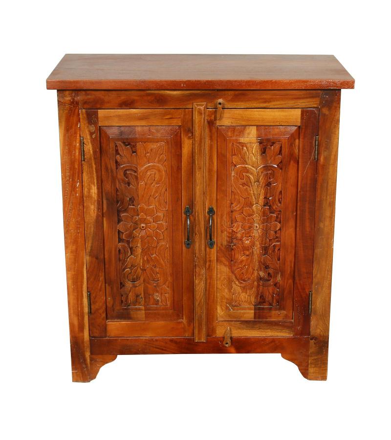 WOODEN CARVED CABINET