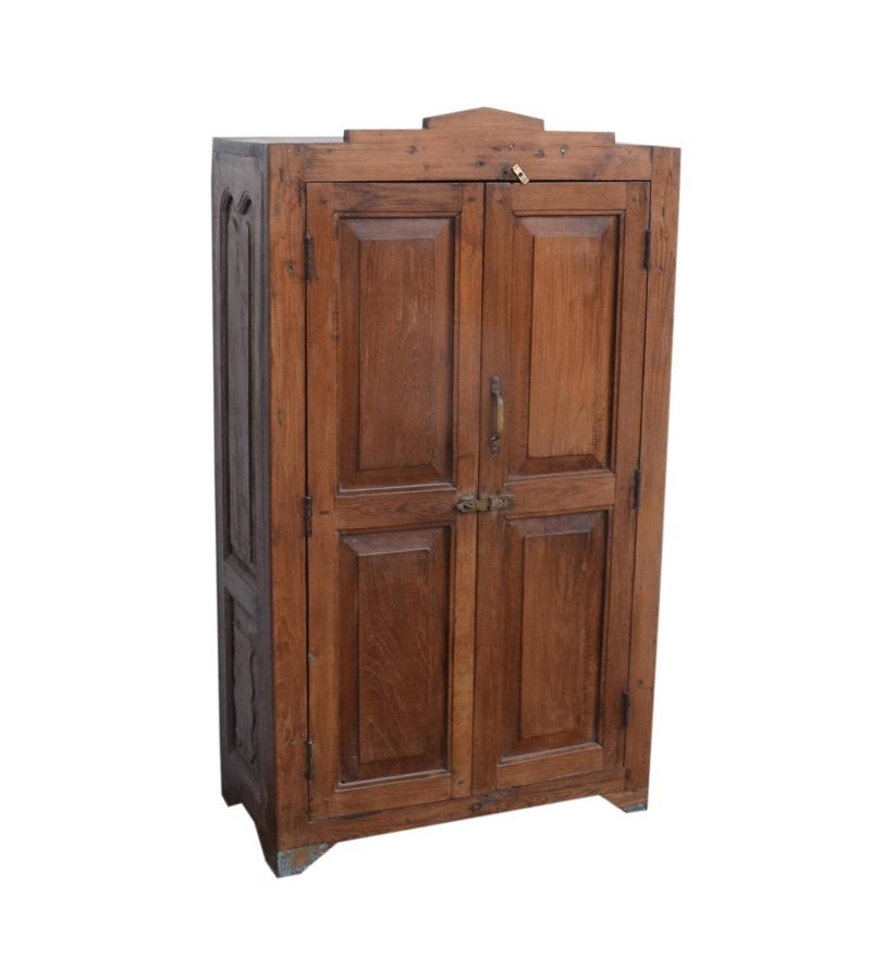 SOLID RECLAIMED TEAK WOOD STORAGE CABINET