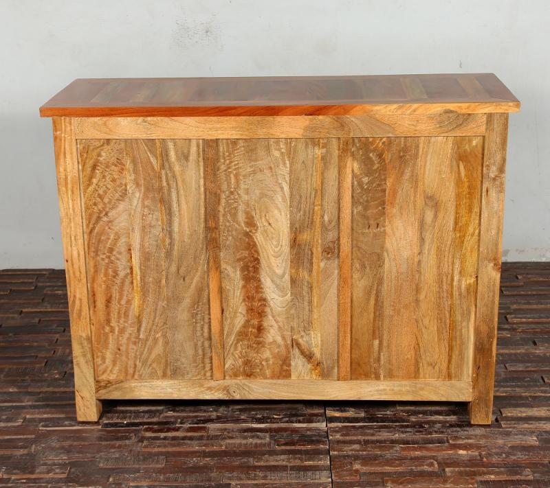 RECLAIMED TEAK 3 DRAWER / 3 DOOR SIDEBOARD / CABINET