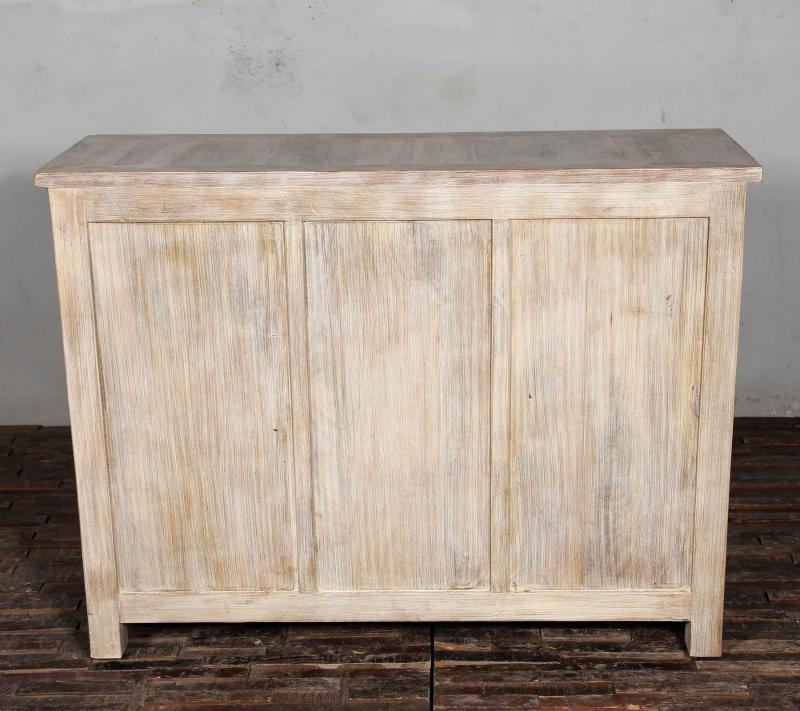 RECLAIMED TEAK 3 DRAWER / 3 DOOR SIDEBOARD / CABINET