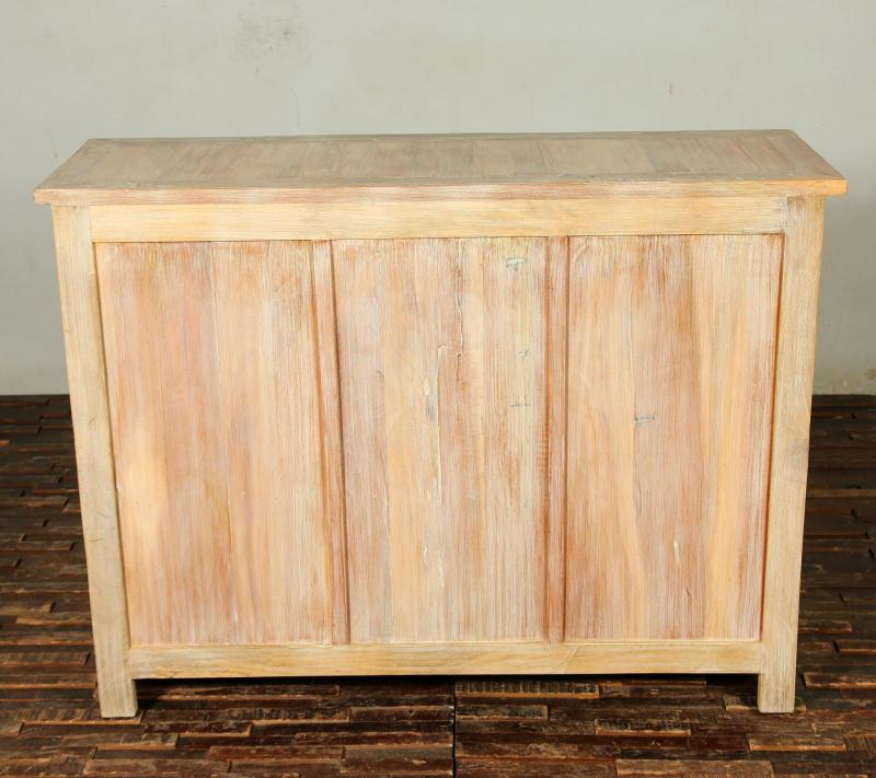 SOLID RECLAIMED TEAK 3 DOOR, 3 DRAWER  CABINET CONSOLE SIDEBOARD