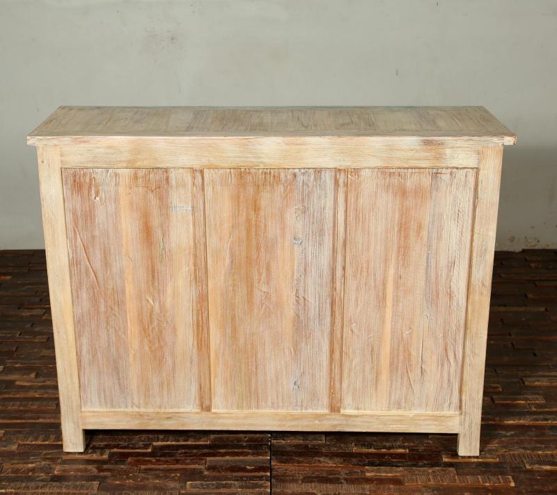 SOLID RECLAIMED TEAK 3 DOOR, 3 DRAWER  CABINET CONSOLE SIDEBOARD