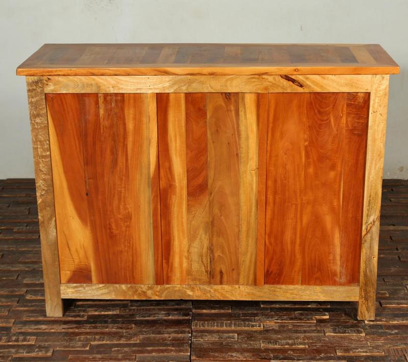 SOLID RECLAIMED TEAK 3 DOOR, 3 DRAWER  CABINET CONSOLE SIDEBOARD