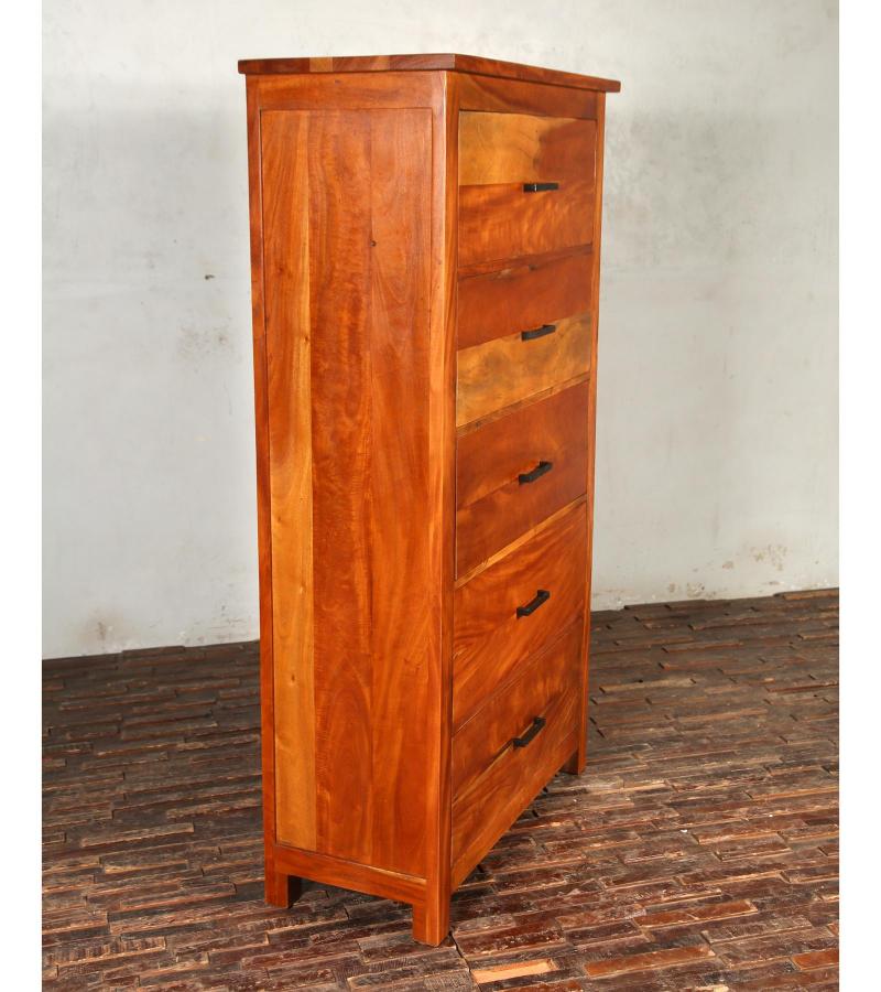 Solid Reclaimed Teak Wood Dresser Bureau Chest 