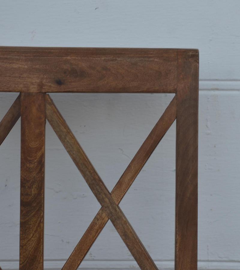 Wood And Leather Chair