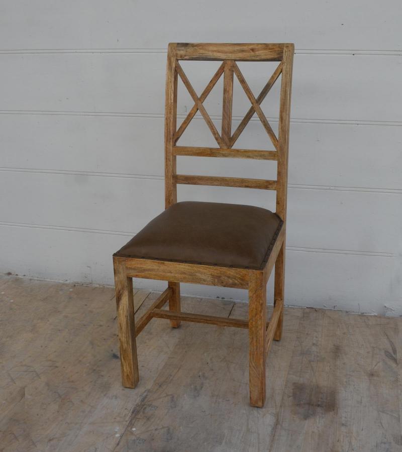 Wooden and Leather chair 