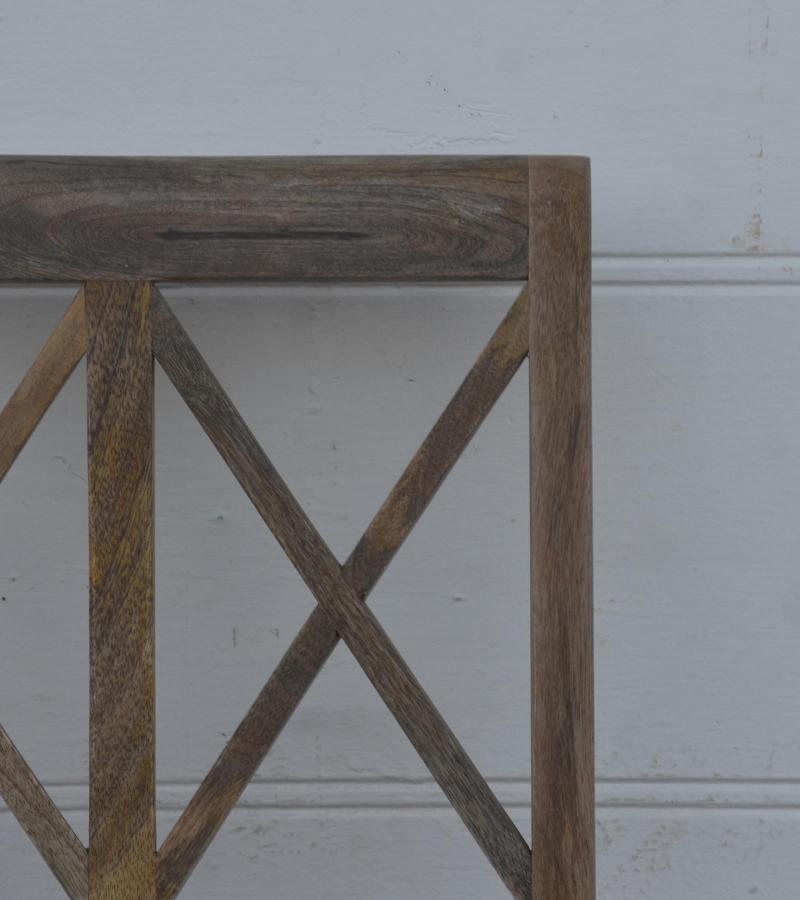 Wood And Leather Chair