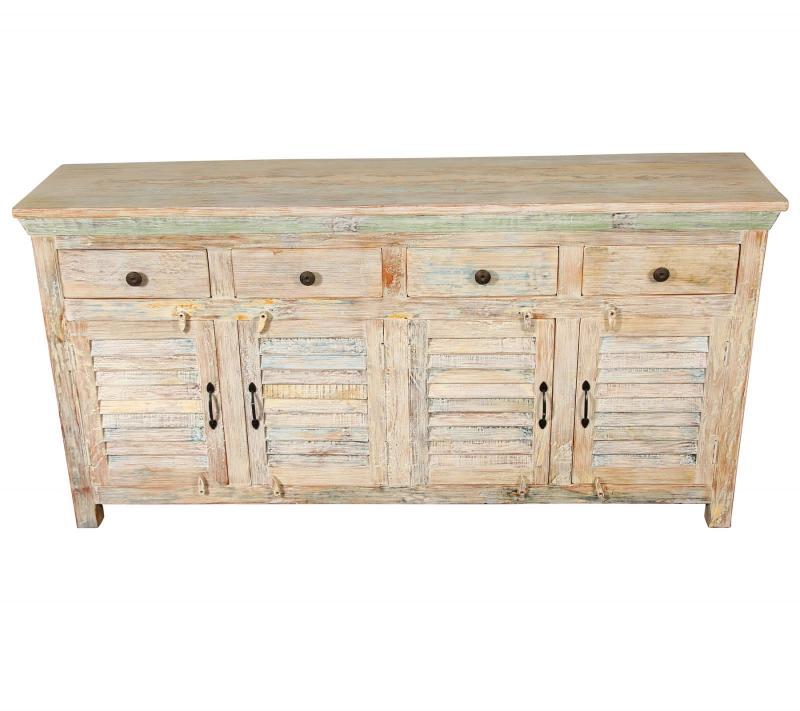 SOLID RECLAIMED TEAK WOOD SIDEBOARD