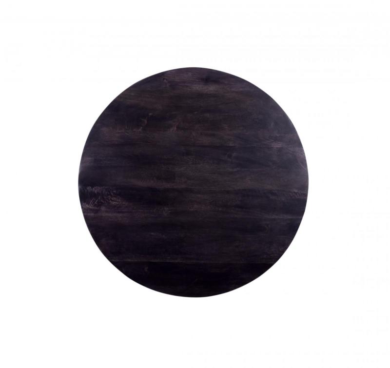 SOLID WOOD ROUND COFFEE TABLE